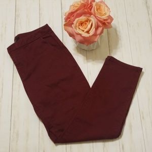 FOREVER 21 SKINNY ANKLE DRESS PANTS